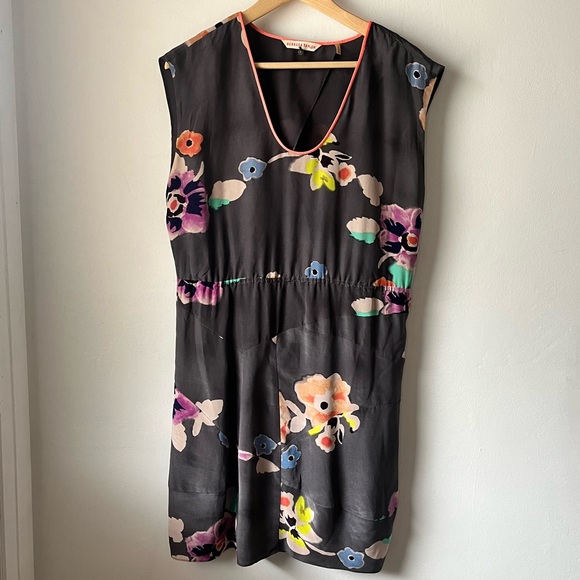 Rebecca Taylor 100% silk floral dress - Picture 2 of 7